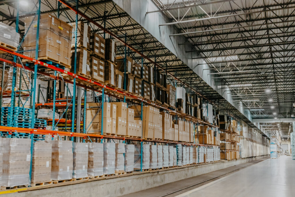 Denver pallet in pallet out warehouse services showing palletized inventory storage and distribution operations